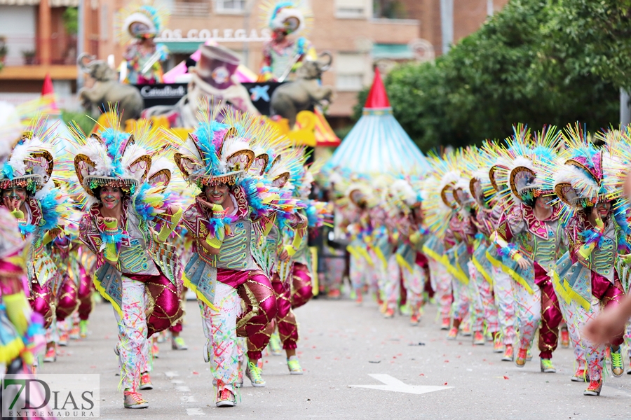 Disfruta de los mejores planos generales del desfile del Carnaval de Badajoz 2024