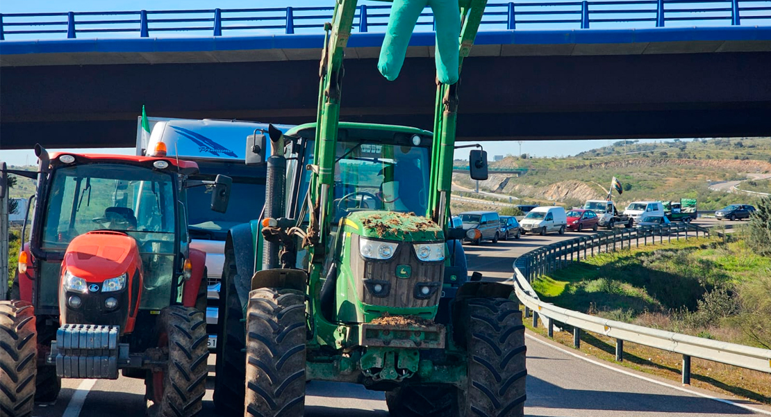 Vuelven los cortes de carreteras en Extremadura: estas son las afectadas