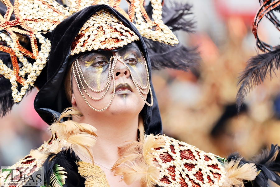 Los mejores primeros planos del gran desfile del Carnaval de Badajoz 2024