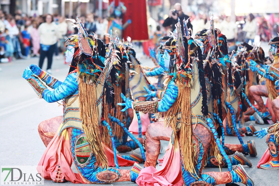 Gran nivel en el desfile infantil de comparsas del Carnaval 2024