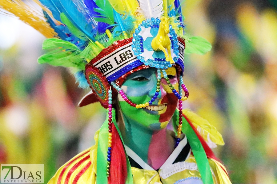 Los mejores primeros planos del gran desfile del Carnaval de Badajoz 2024