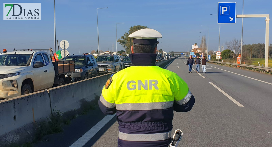 Cortan la frontera en Badajoz: no se puede entrar ni salir de España y Portugal