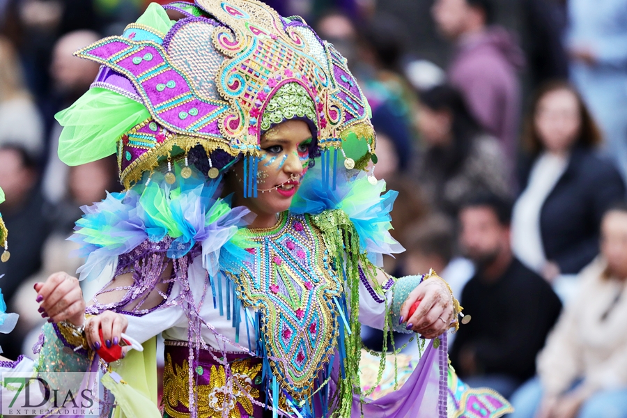 Los mejores primeros planos del gran desfile del Carnaval de Badajoz 2024