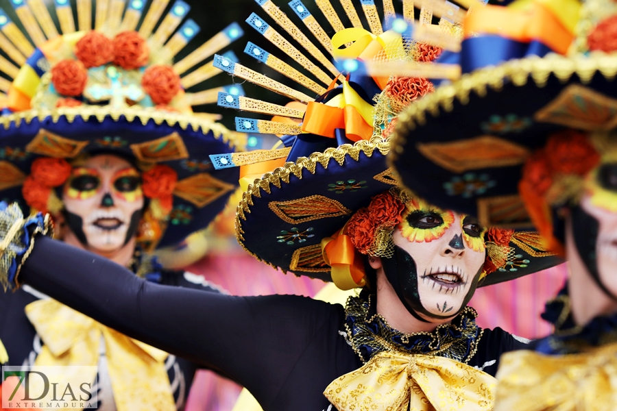 Los mejores primeros planos del gran desfile del Carnaval de Badajoz 2024