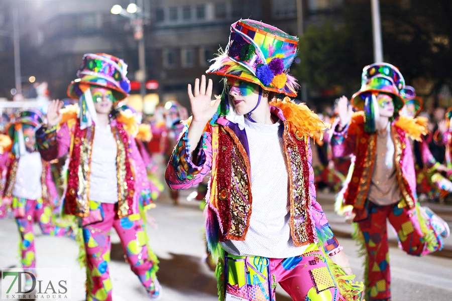 Gran nivel en el desfile infantil de comparsas del Carnaval 2024