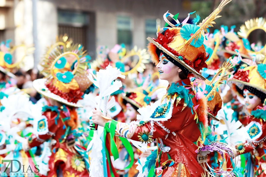 Gran nivel en el desfile infantil de comparsas del Carnaval 2024