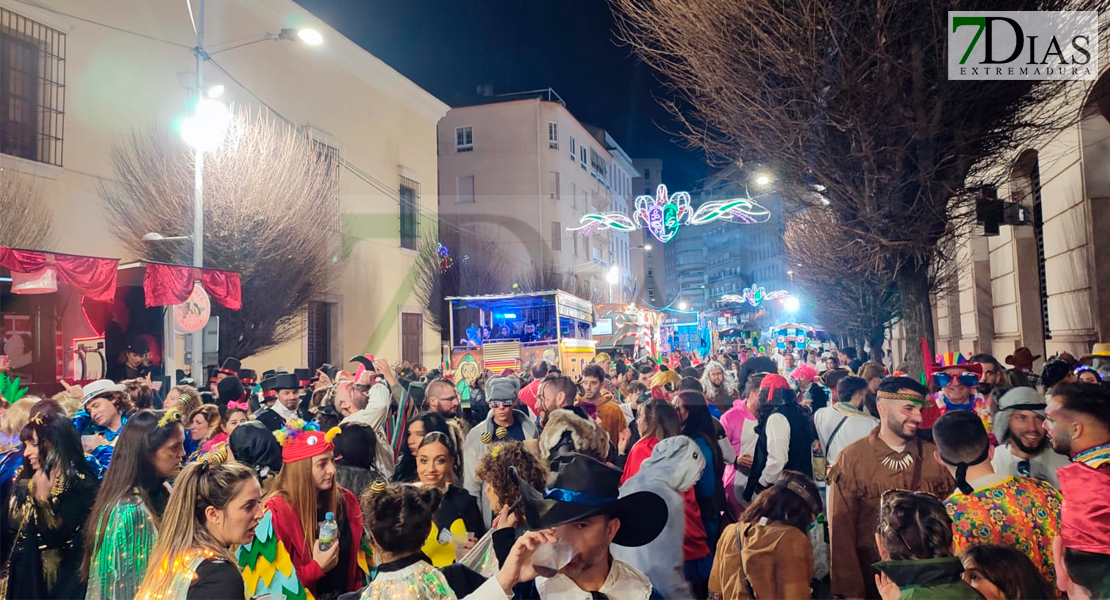 Varios accidentes el sábado de Carnaval y la madrugada del domingo en Badajoz