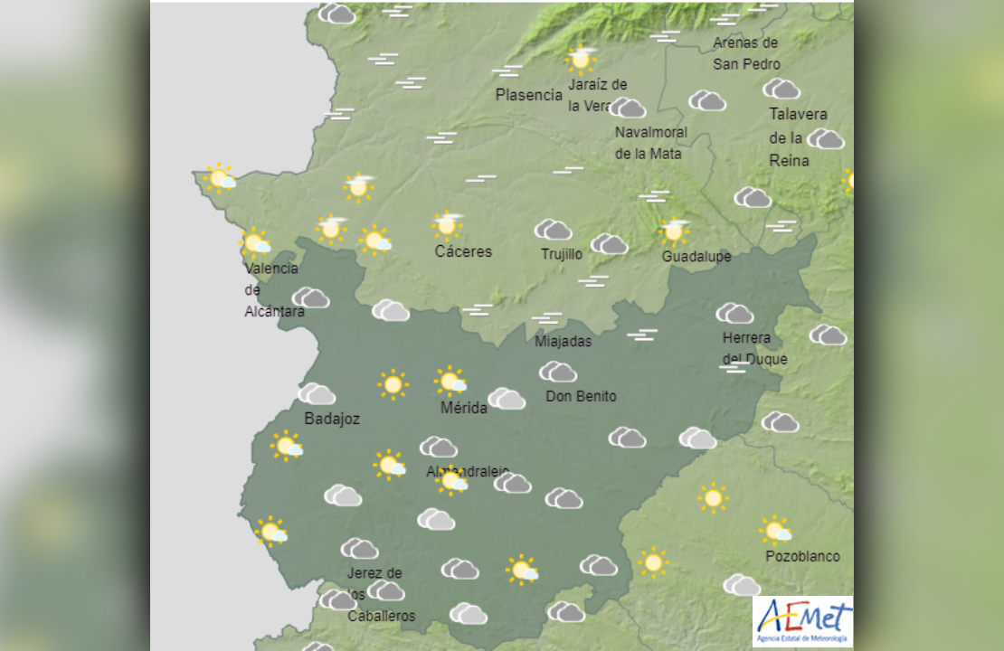 ¿Respetará la lluvia los desfiles del Carnaval de Badajoz? Esto es lo que indica AEMET