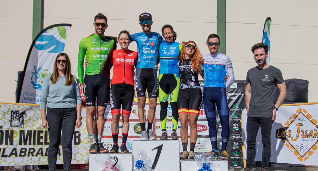 Loren Herrera y Cristina Barrado suben al podio en la XXII Maratón de la Miel de Fuenlabrada de los Montes