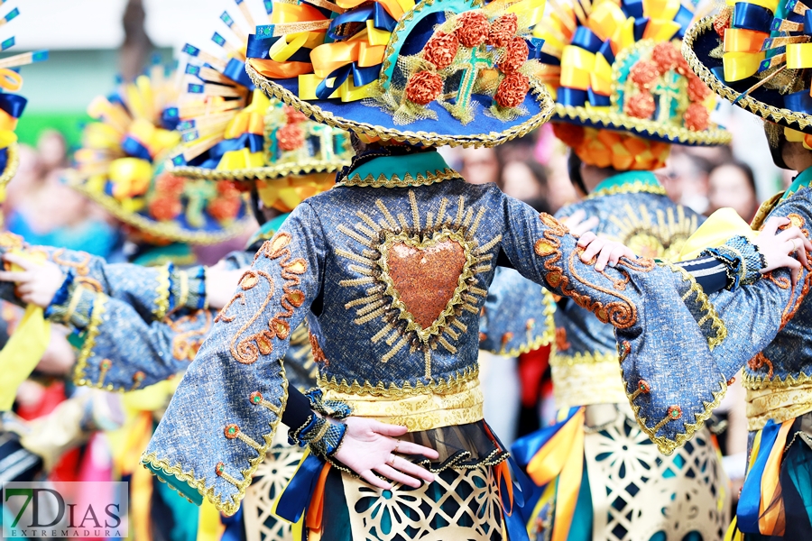 Gran nivel en el desfile infantil de comparsas del Carnaval 2024