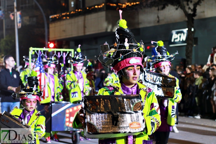 Gran nivel en el desfile infantil de comparsas del Carnaval 2024