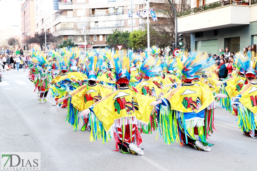 Gran nivel en el desfile infantil de comparsas del Carnaval 2024