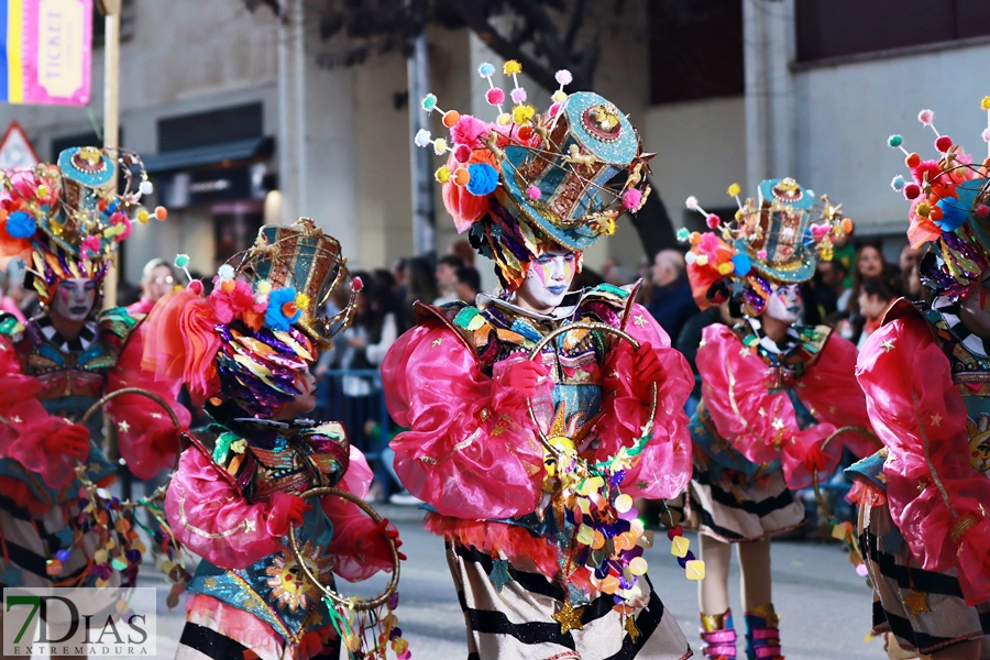 Gran nivel en el desfile infantil de comparsas del Carnaval 2024