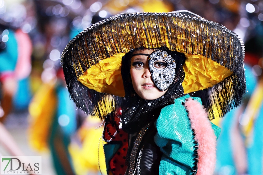 Gran nivel en el desfile infantil de comparsas del Carnaval 2024