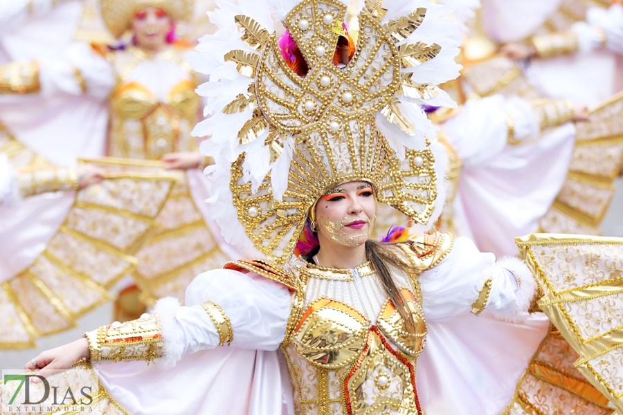 Los mejores primeros planos del gran desfile del Carnaval de Badajoz 2024