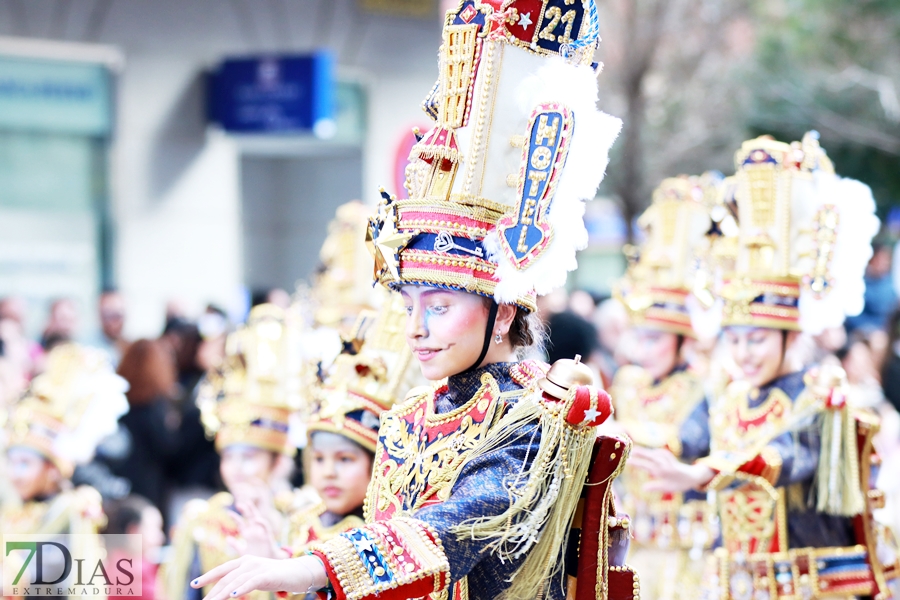 Gran nivel en el desfile infantil de comparsas del Carnaval 2024