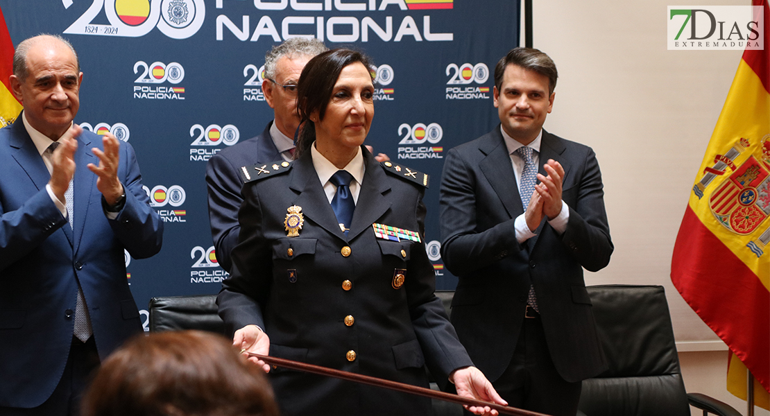 Toma posesión la nueva Jefa Superior de Policía de Extremadura en Badajoz