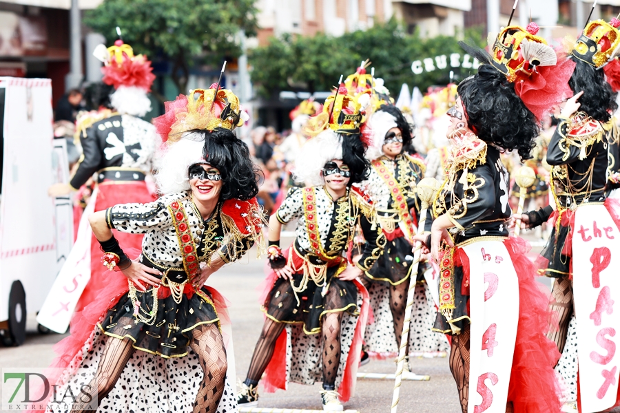 Disfruta de los mejores planos generales del desfile del Carnaval de Badajoz 2024