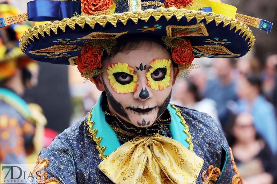 Los mejores primeros planos del gran desfile del Carnaval de Badajoz 2024