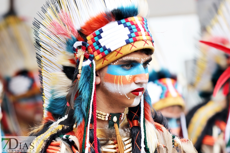 Los mejores primeros planos del gran desfile del Carnaval de Badajoz 2024