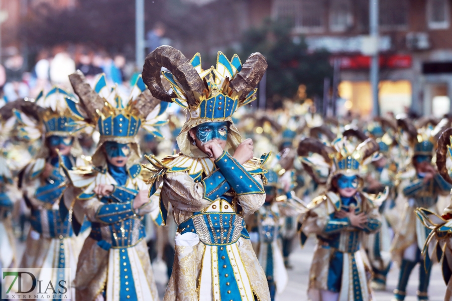 Gran nivel en el desfile infantil de comparsas del Carnaval 2024