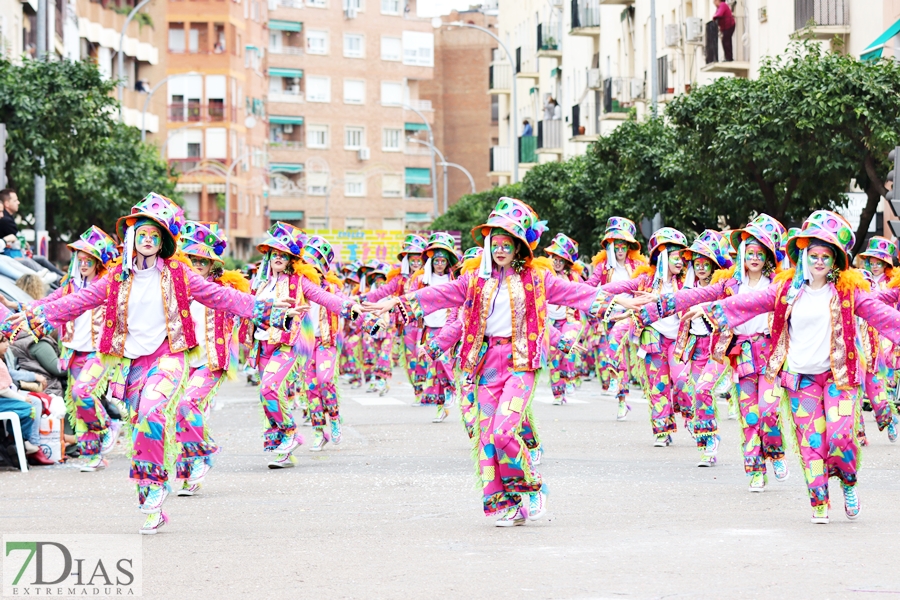 Disfruta de los mejores planos generales del desfile del Carnaval de Badajoz 2024