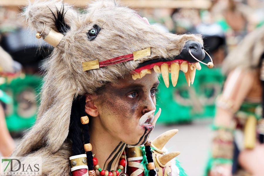 Los mejores primeros planos del gran desfile del Carnaval de Badajoz 2024