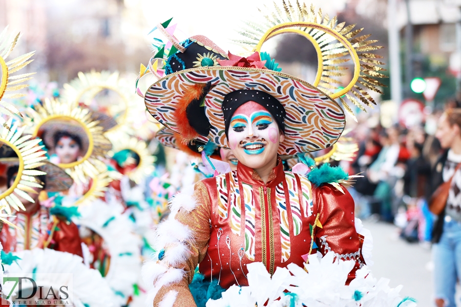 Gran nivel en el desfile infantil de comparsas del Carnaval 2024