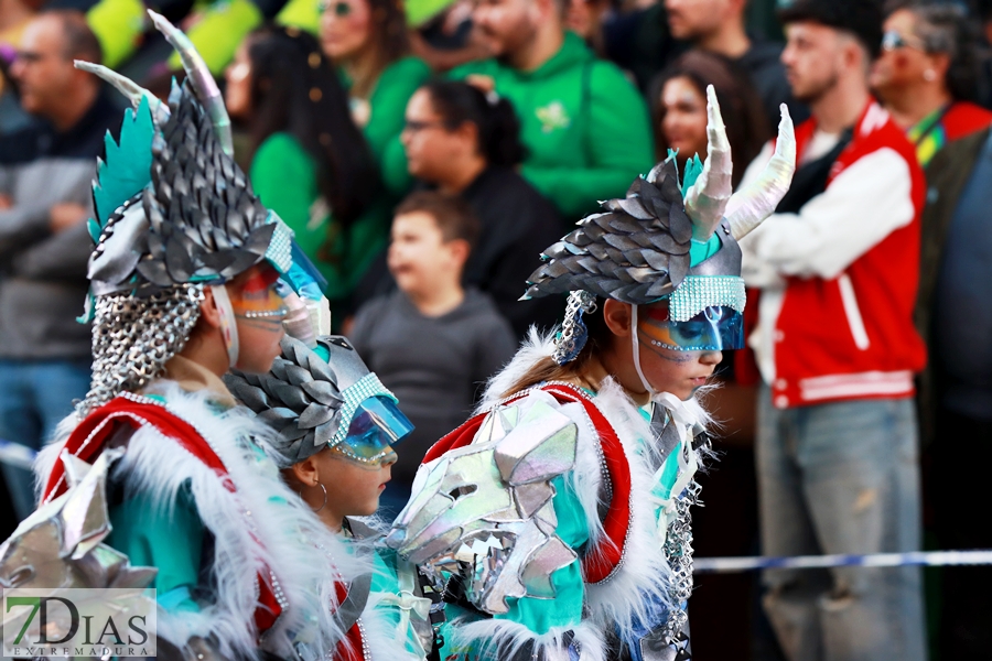 Gran nivel en el desfile infantil de comparsas del Carnaval 2024