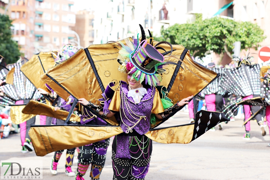 Los mejores primeros planos del gran desfile del Carnaval de Badajoz 2024