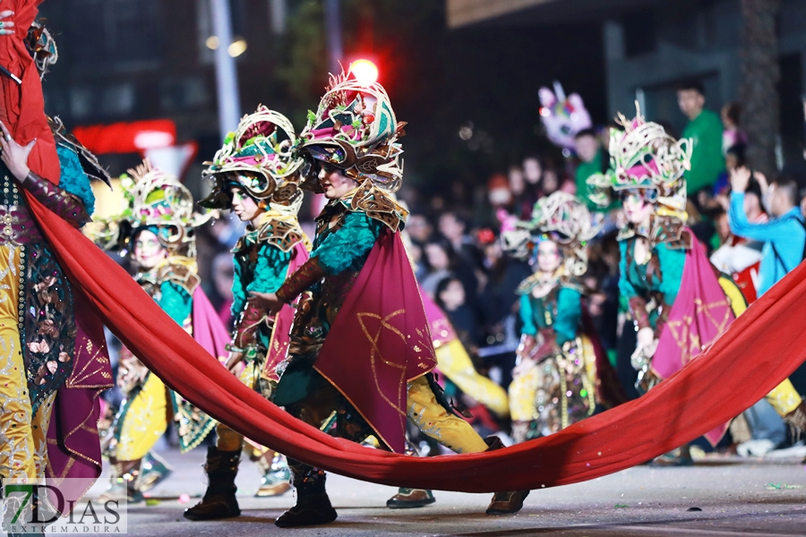 Gran nivel en el desfile infantil de comparsas del Carnaval 2024