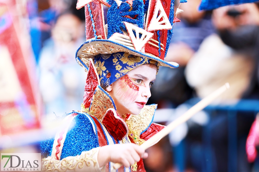 Gran nivel en el desfile infantil de comparsas del Carnaval 2024