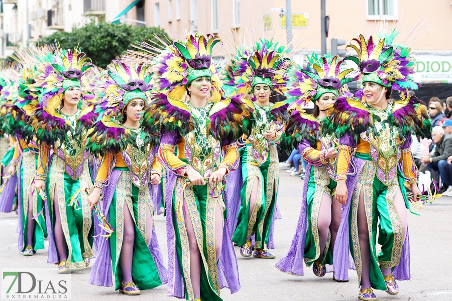 Disfruta de los mejores planos generales del desfile del Carnaval de Badajoz 2024