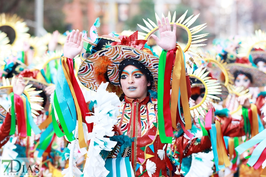 Gran nivel en el desfile infantil de comparsas del Carnaval 2024