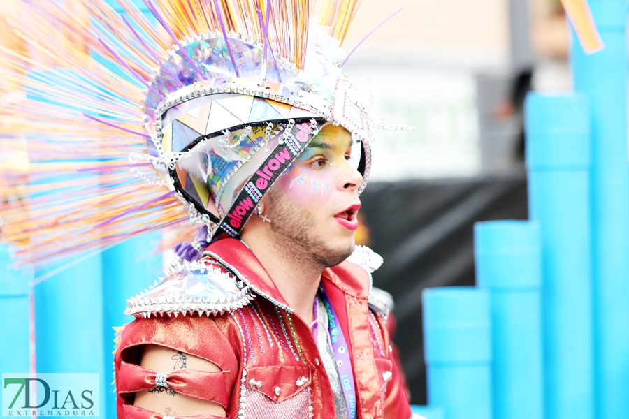 Los mejores primeros planos del gran desfile del Carnaval de Badajoz 2024