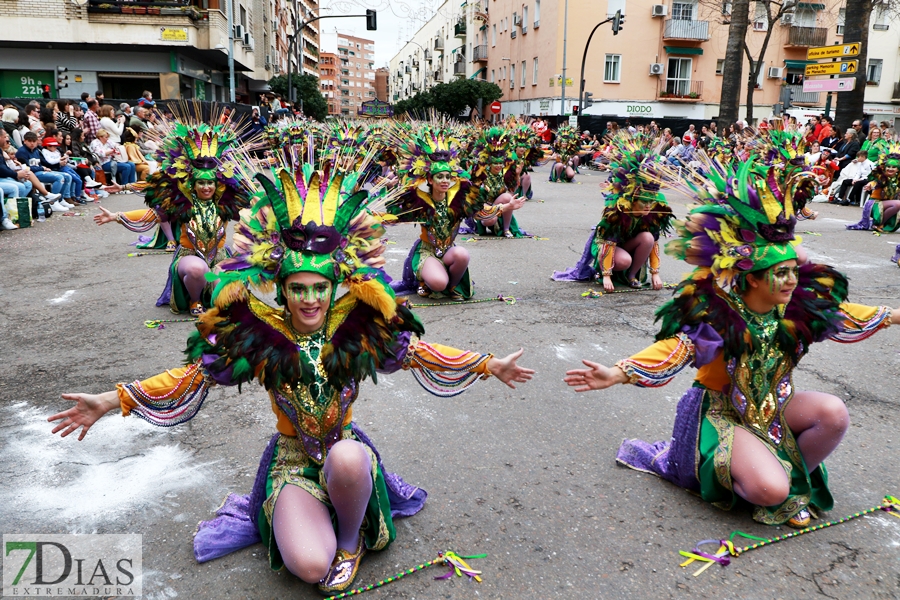 Disfruta de los mejores planos generales del desfile del Carnaval de Badajoz 2024