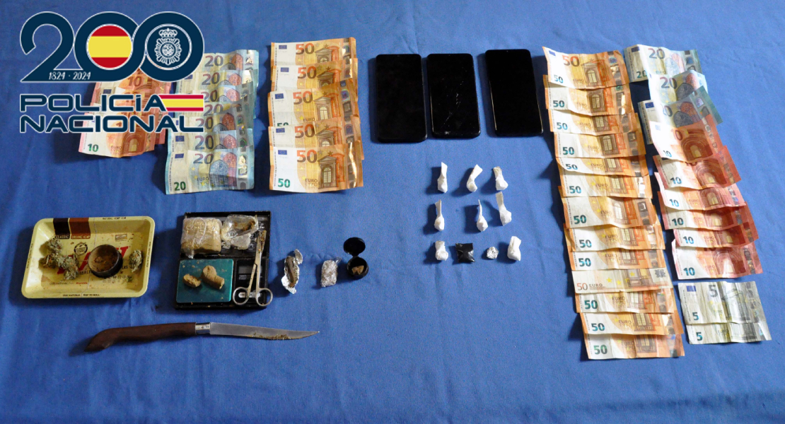 Detienen a tres personas en Mérida por tráfico de drogas