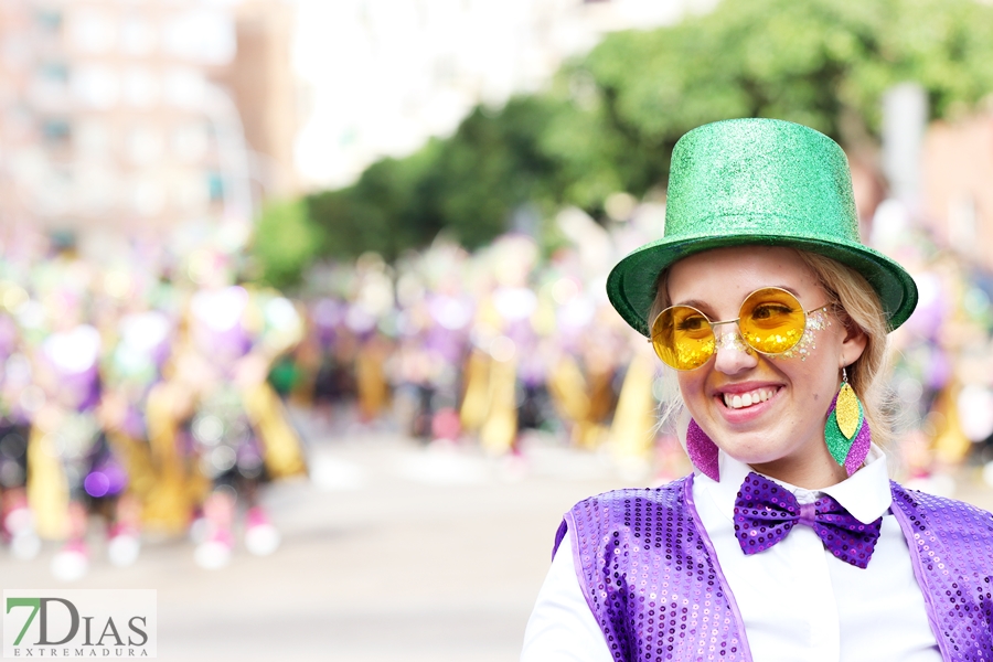 Los mejores primeros planos del gran desfile del Carnaval de Badajoz 2024