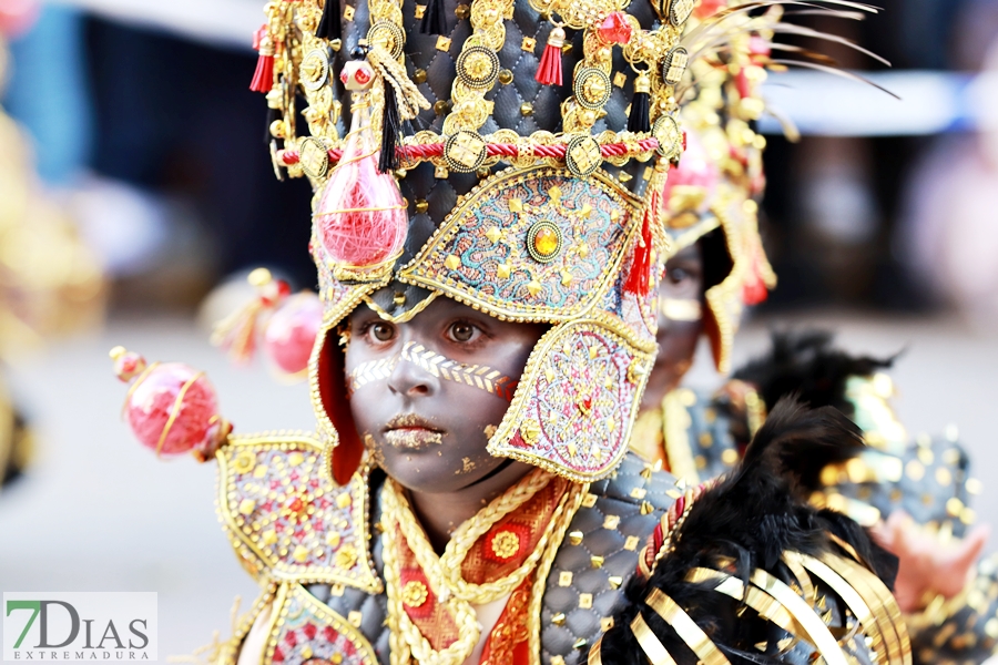 Gran nivel en el desfile infantil de comparsas del Carnaval 2024