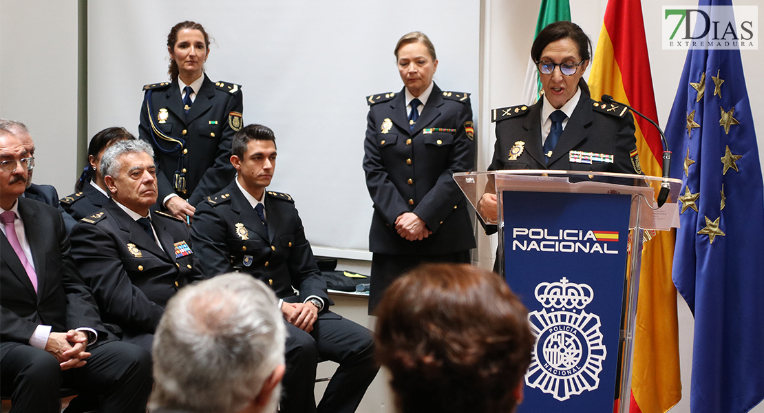 Toma posesión la nueva Jefa Superior de Policía de Extremadura en Badajoz