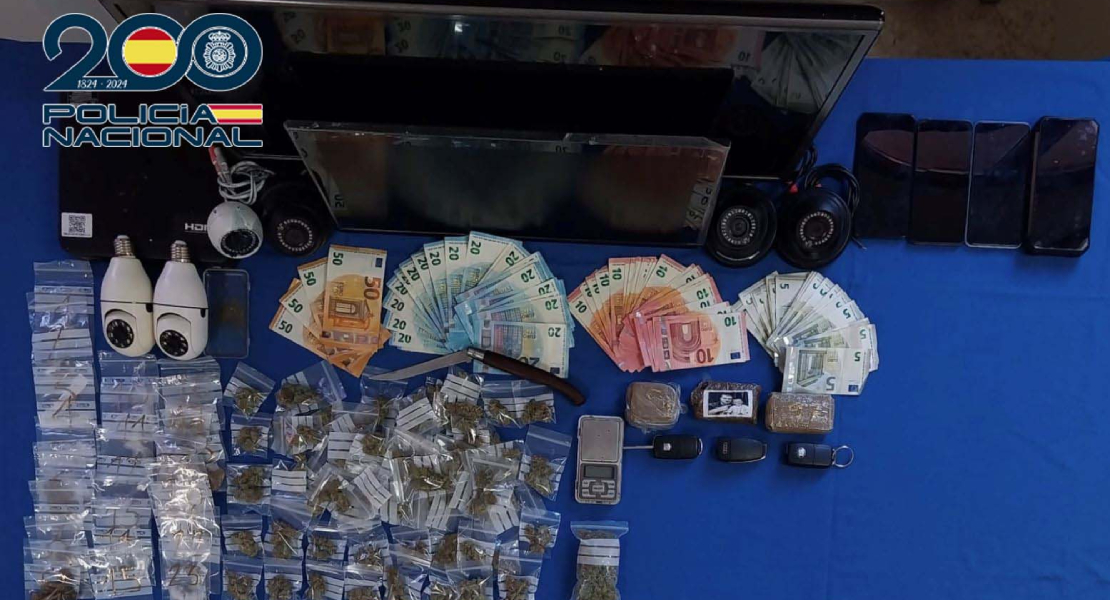 Detenidas tres personas por tráfico de drogas en Badajoz