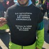 Imágenes de los extremeños manifestándose en Madrid este lunes