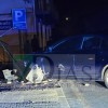 Destroza parte del recién estrenado entorno de la calle Eulogio González de Plasencia