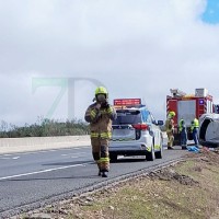 Accidente de tráfico en la A-5