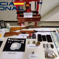 Desactivados tres puntos de venta de droga muy activos en Cáceres