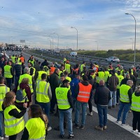 No permiten salir a todos los manifestantes: "Nos han mandado a los antidisturbios"