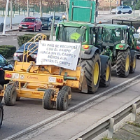 Las protestas del campo continúan este jueves en Extremadura