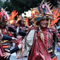 Puntuaciones de las Comparsas, Artefactos y Grupos Menores del Gran Desfile