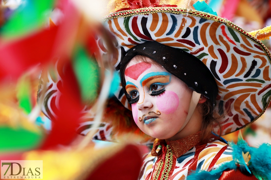 Gran nivel en el desfile infantil de comparsas del Carnaval 2024