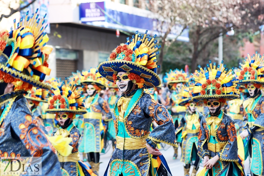 Gran nivel en el desfile infantil de comparsas del Carnaval 2024